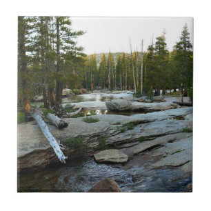 Tuolumne River by Campground, Yosemite, CA Fliese