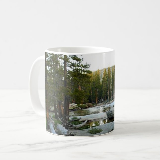 Tuolumne River by Campground, Yosemite, CA Kaffeetasse (Vorderseite Links)
