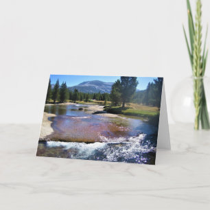 Tuolumne River in Tuolumne Meadows, Yosemite, CA Karte
