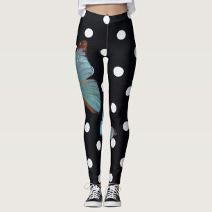 Tupfen-Fliege Leggings