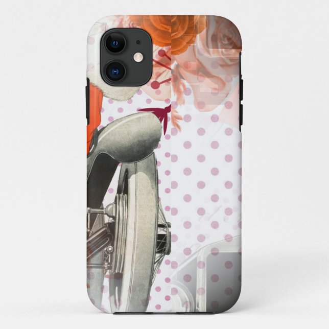 Tupfen im Flapper-Stil Case-Mate iPhone Hülle (Rückseite)