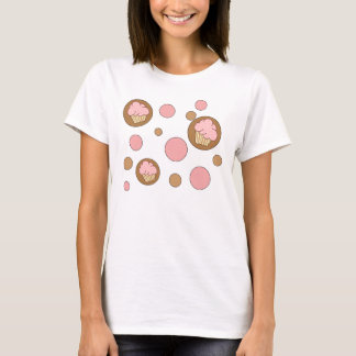 Tupfen-kleine Kuchen T-Shirt