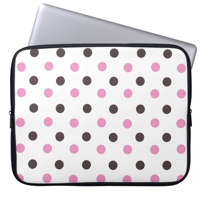 Tupfen-Laptop-Tasche Laptopschutzhülle (Vorderseite)