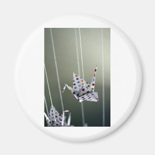 Tupfen origami Kran Magnet
