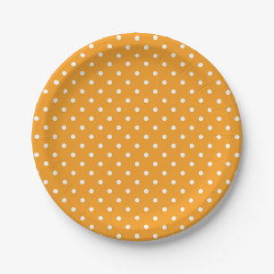 Tupfen-Papier-Teller Pappteller