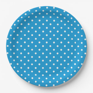 Tupfen-Papier-Teller Pappteller