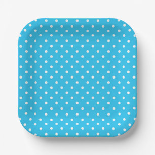 Tupfen-Papier-Teller Pappteller