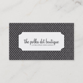 Tupfen-Visitenkarten Visitenkarte