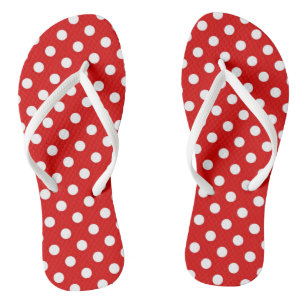 Tupfenhintergrund Flip Flops