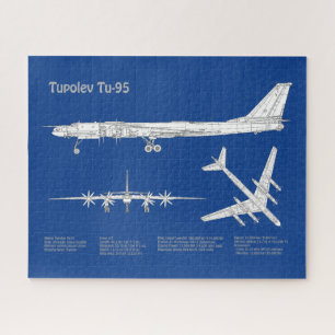 Tupolev Tu-95 - Flugzeugkonzepte ABD Puzzle