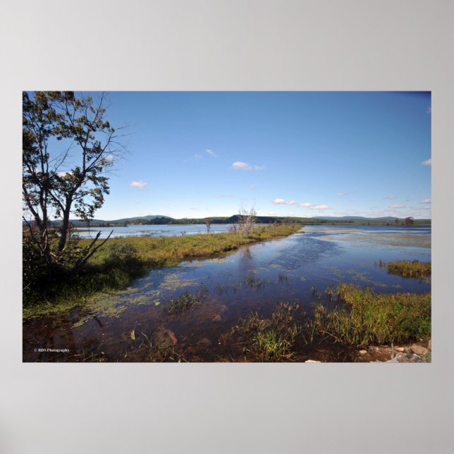 Tupper Lake in den Adirondacks, Print 08 240 Poster (Vorne)