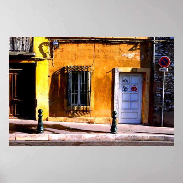 Tür, Aix-en-Provence Poster (Vorne)