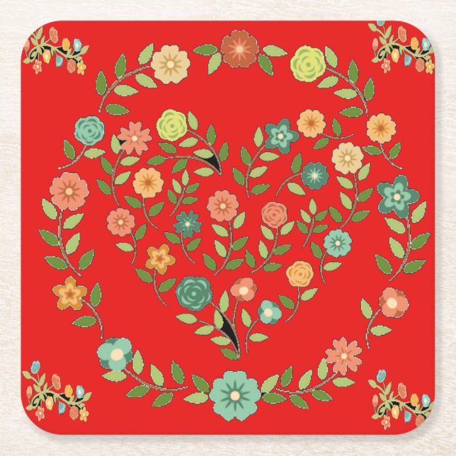 tür Gläser Rechteckiger Pappuntersetzer (Vorderseite)