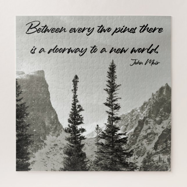 Tür in eine neue Welt - 20 x 20 Zoll Puzzle (Vertikal)