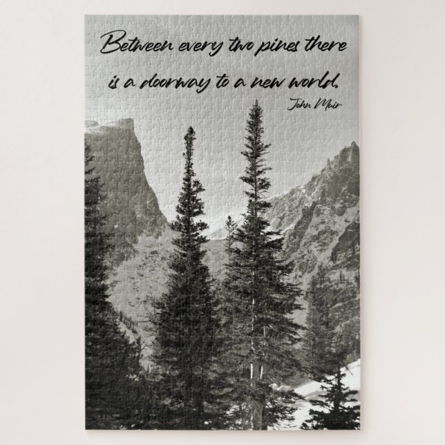 Tür in eine neue Welt - 20x30 Zoll Puzzle (Vertikal)