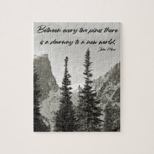 Tür in eine neue Welt - 8 x 10 Zoll Puzzle