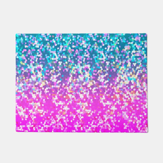Tür-Matten-Glitzer-Grafik Fußmatte (Vorderseite)