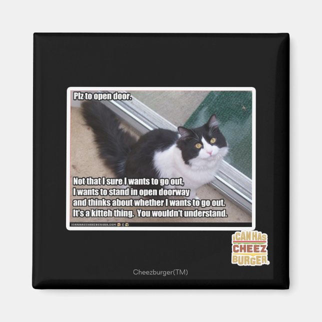 Tür öffnen magnet (Vorne)