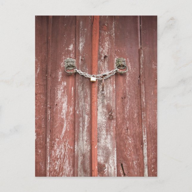 Tür Postkarte (Vorderseite)