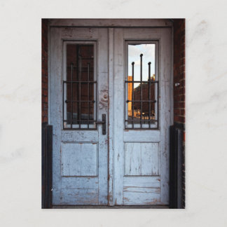 Tür Postkarte