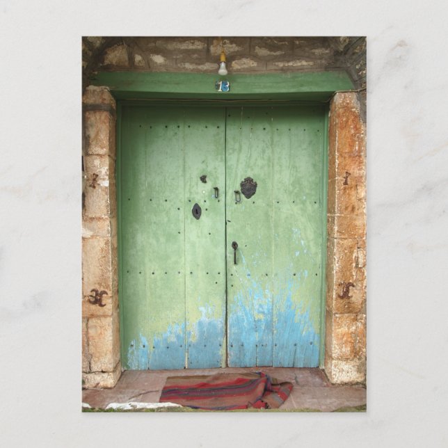 Tür Postkarte (Vorderseite)