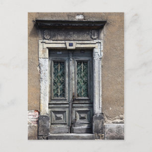 Tür Postkarte