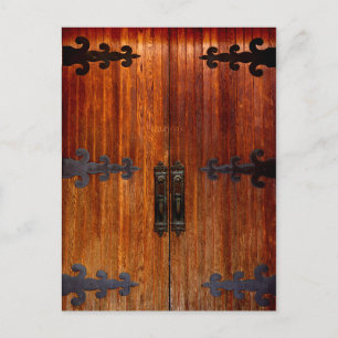 Tür Postkarte