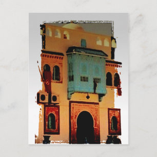 Tür, Tunesien, Nordafrika Postkarte