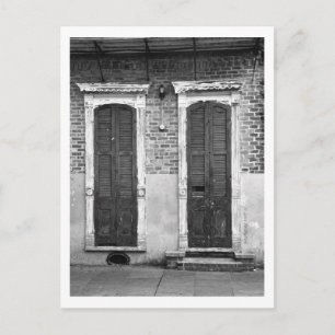 Tür- und Fensterpostkarte Postkarte