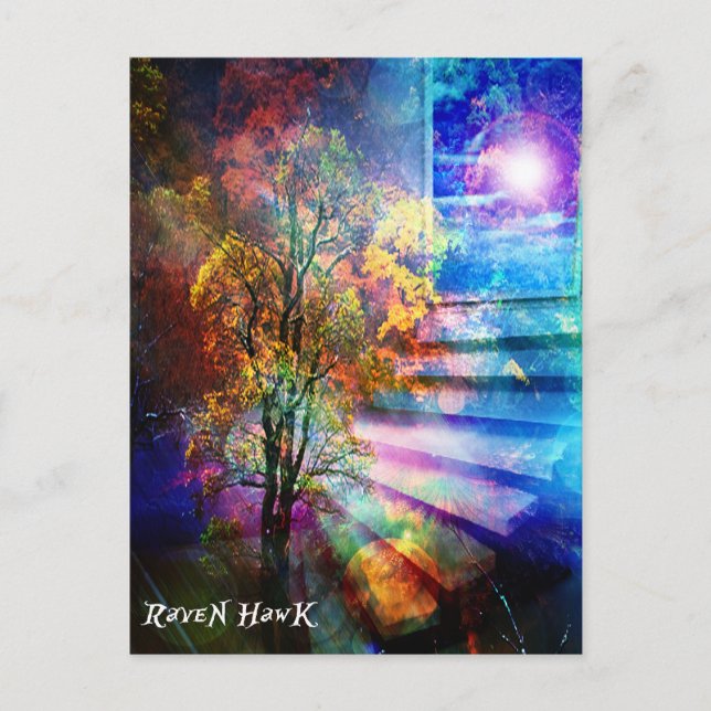 Tür zum Himmel Postkarte (Vorderseite)