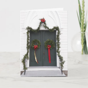 Tür zum Weihnachten