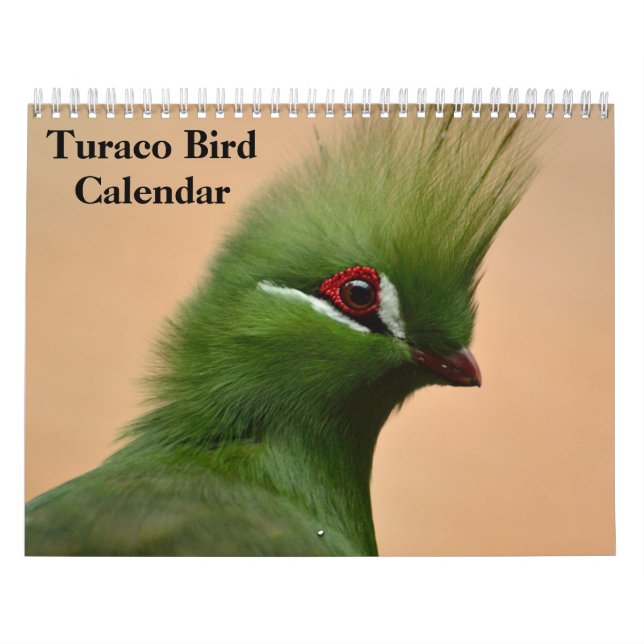 Turaco Bird 2025 - Kalender (Titelbild)