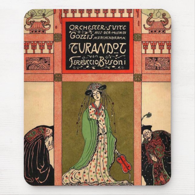 Turandot, eine Puccini-Oper Mousepad (Vorne)