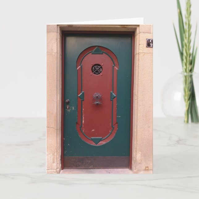 Türarchitektur Deutschland Postkarte (Vorderseite)