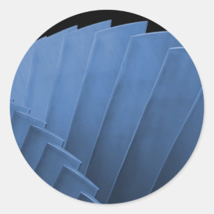 Turbine Runder Aufkleber