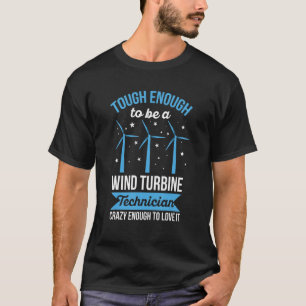Turbinen-Windenergie-Angebot für einen Windtechnik T-Shirt