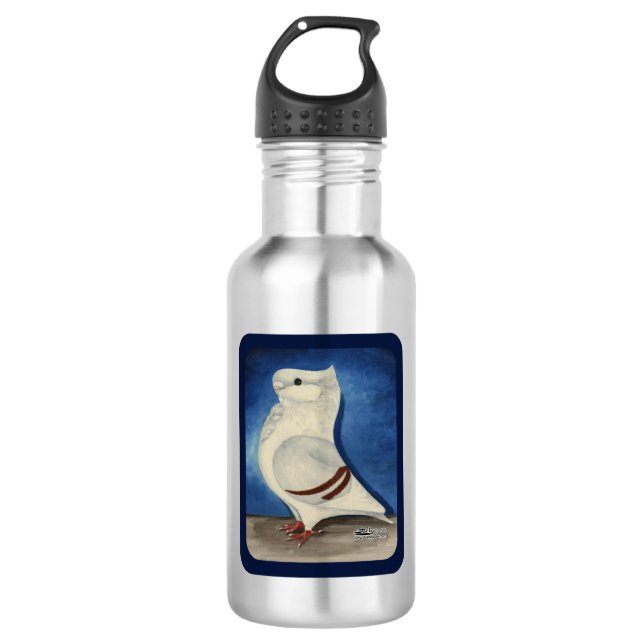 Turbit-Taube 1979 Trinkflasche (Vorderseite)