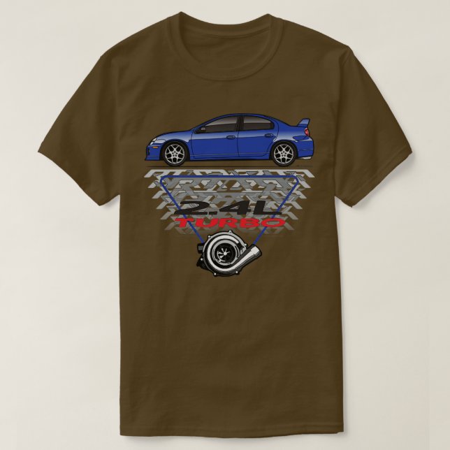 Turbo Blue T-Shirt (Design vorne)
