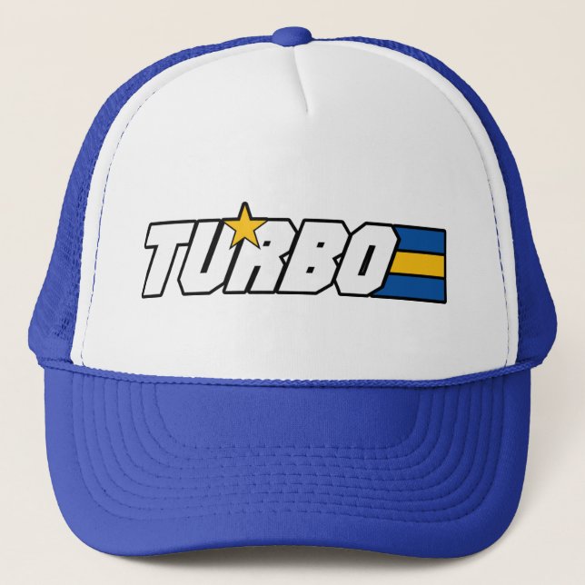 TURBO-Hut, schwedische Art! Truckerkappe (Vorderseite)