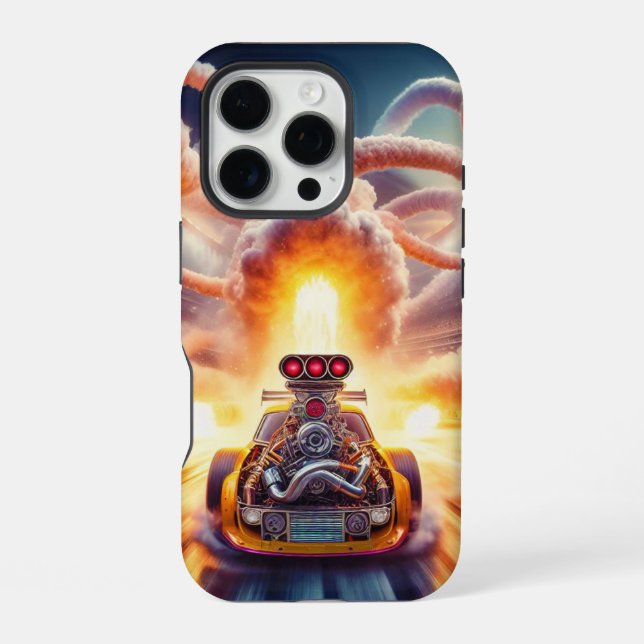 Turbo Inferno iPhone Hülle (Rückseite)