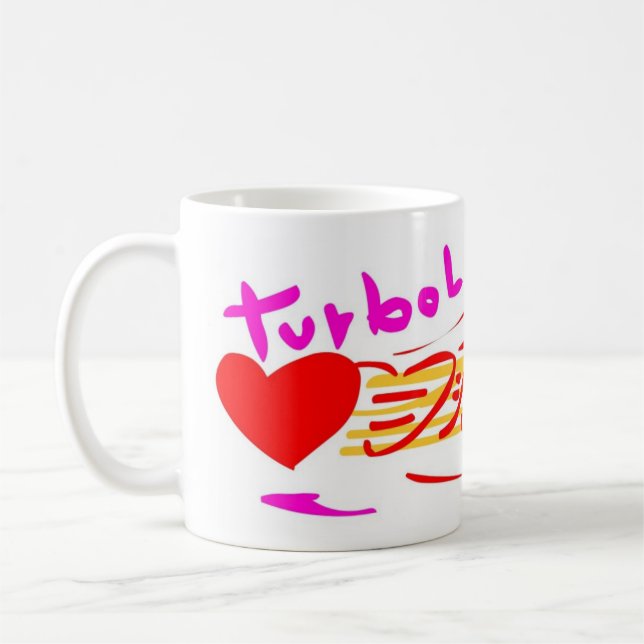 Turbo love kaffeetasse (Links)
