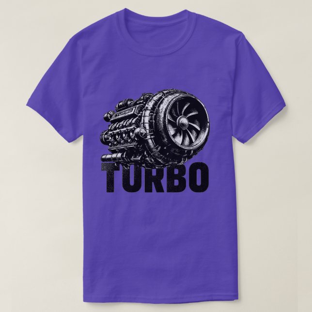 Turbo-Motor 13 T-Shirt (Design vorne)
