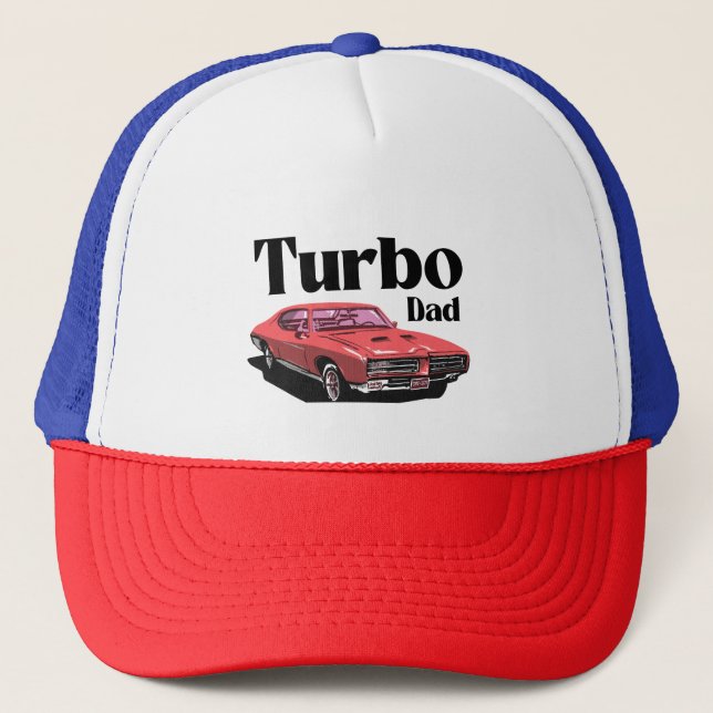 Turbo Papa Truckerkappe (Vorderseite)