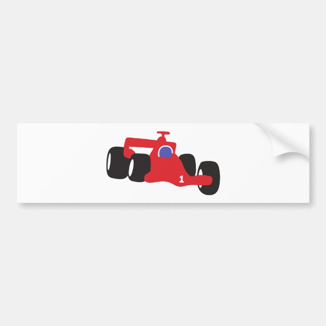 Turbo-Rennwagen Autoaufkleber (Vorne)