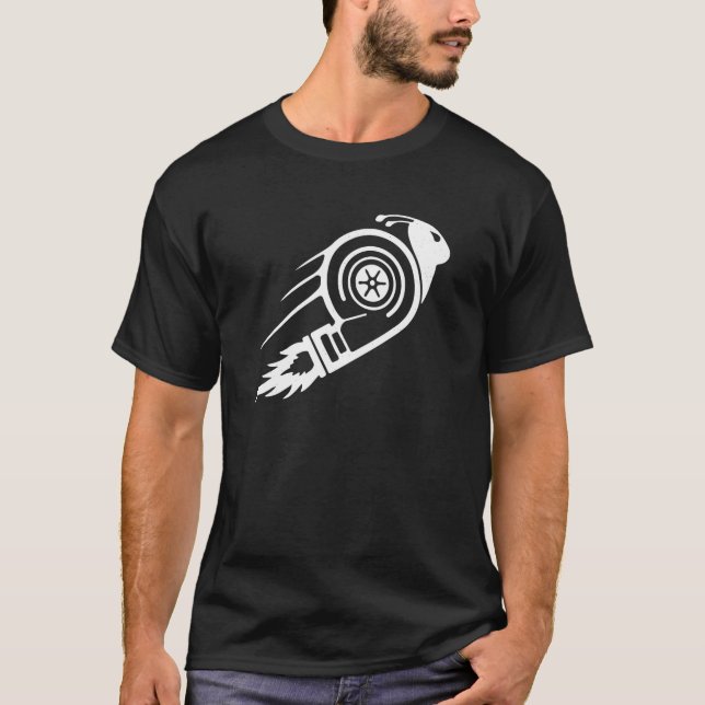 Turbo Snail Boost Racing Team T Shirt (Vorderseite)
