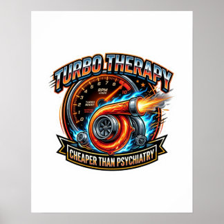 Turbo-Therapie billiger als Psychiatrie - JDM-Tune Poster