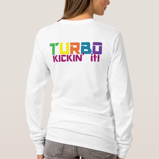 Turbo-Tritt - Lehrer T-Shirt (Rückseite)