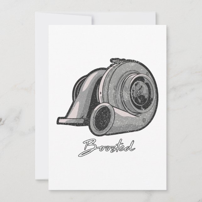 Turbo-Tuning Ankündigung (Vorderseite)