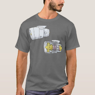 Turbofan Jet Motor T-Shirt