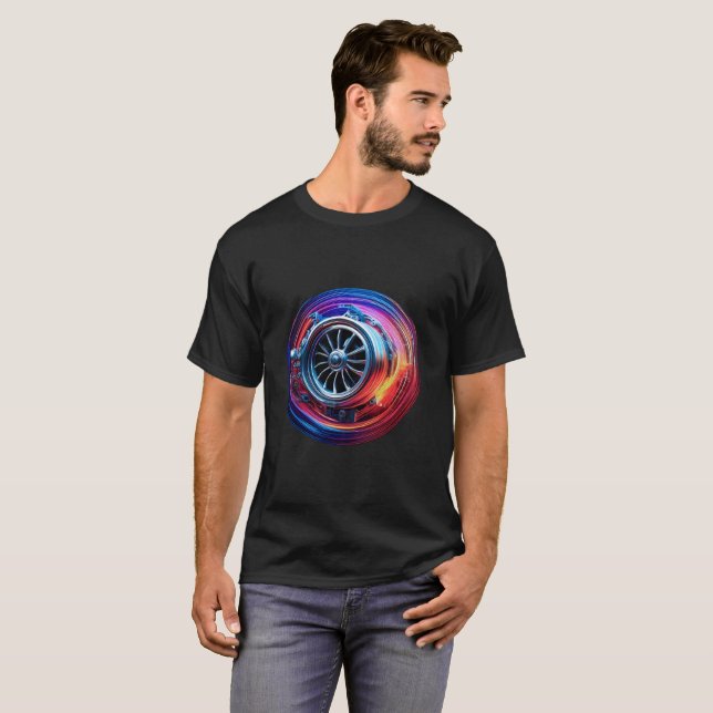 Turbogeladene Adrenalin T-Shirt (Vorne ganz)